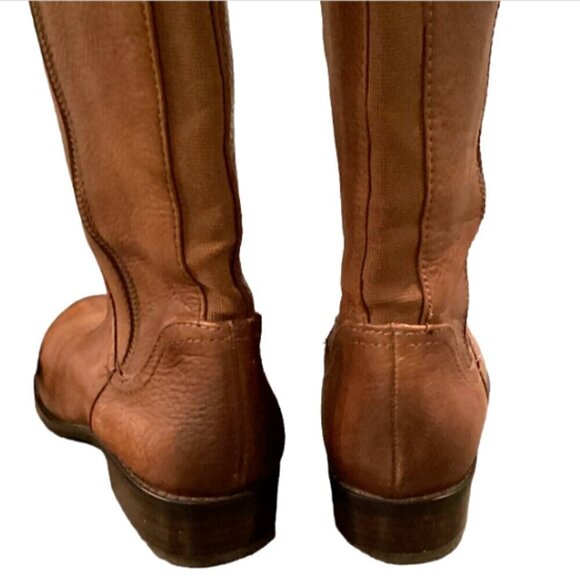EUC Arturo Chiang Earlene Tall Brown Riding Boots Sz 6.5M #170L - Picture 7 of 10